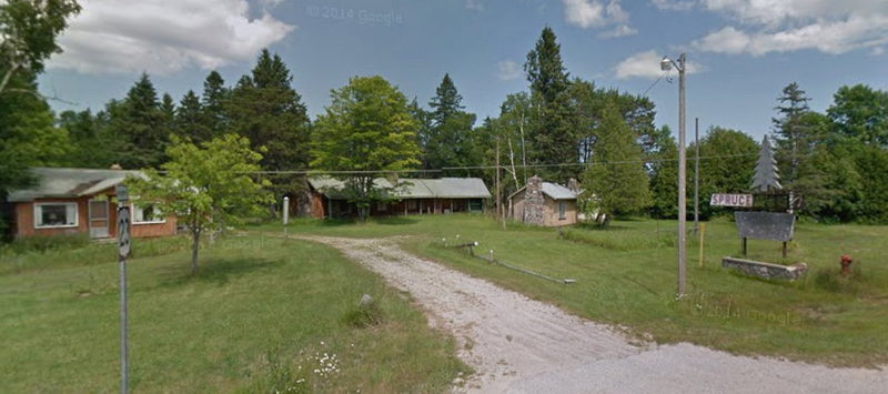 Spruce Lodge - 2011 Street View (newer photo)